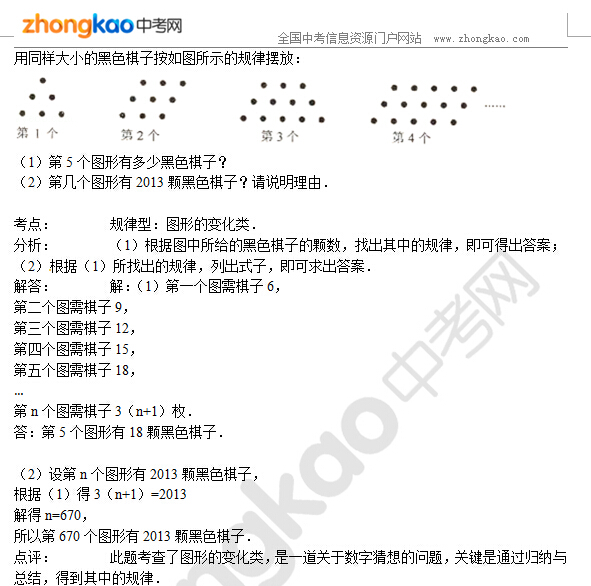 初中数学知识点辅导：代数式（五）