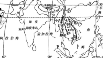 亚洲南部三大半岛图11