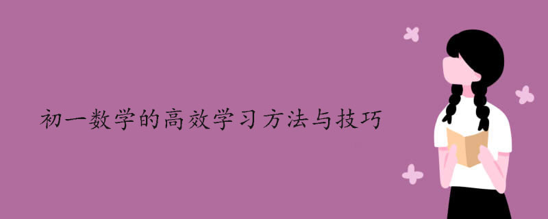 初一数学的高效学习方法与技巧