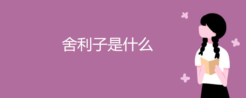 舍利子是什么