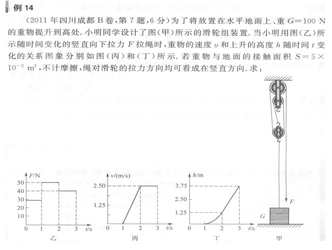中考物理压轴题精选之如何看图像解综合计算题