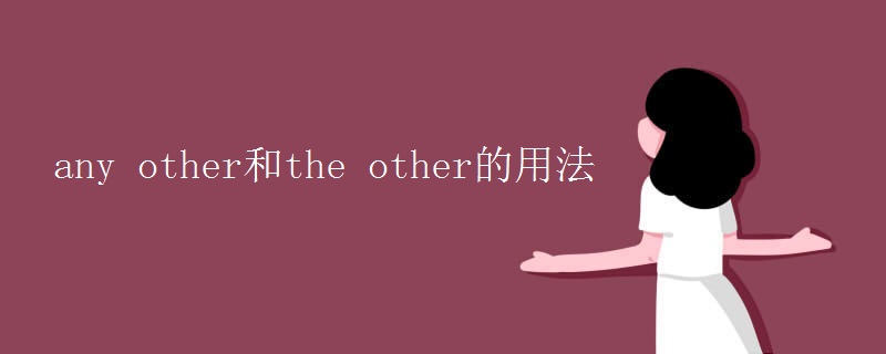 any other和the other的用法